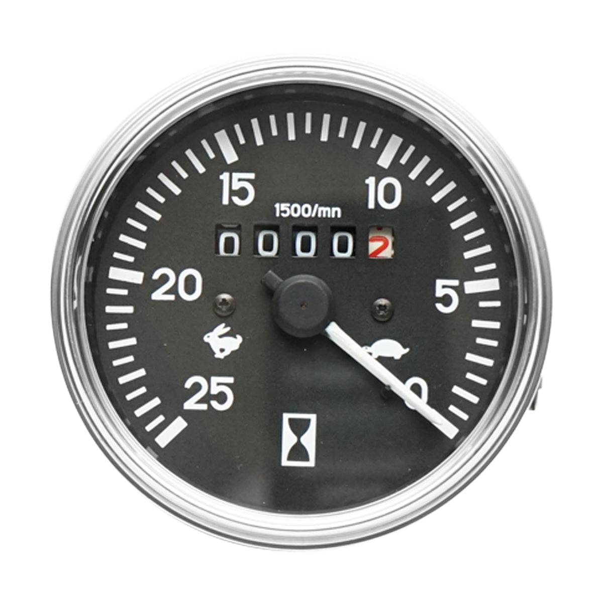 Clock/RPM indicator, 85mm universal tachometer for Massey Ferguson 1666561M92, 1666562M92, 1674637M2, 1674637M92, 1875187M92